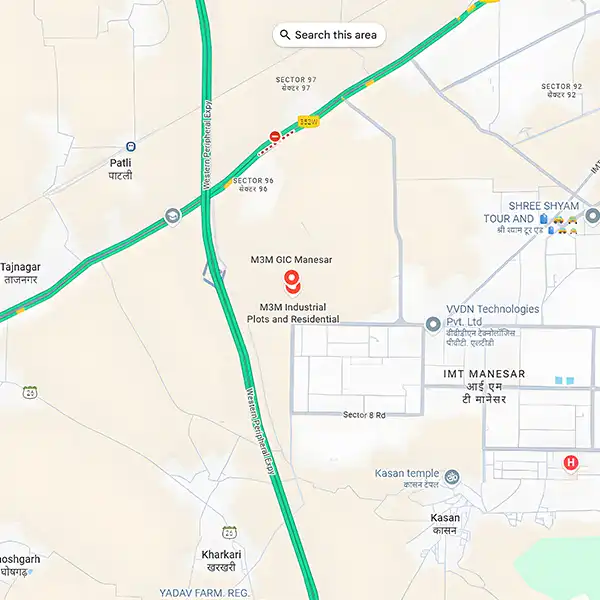 M3M GIC Manesar Sector M9